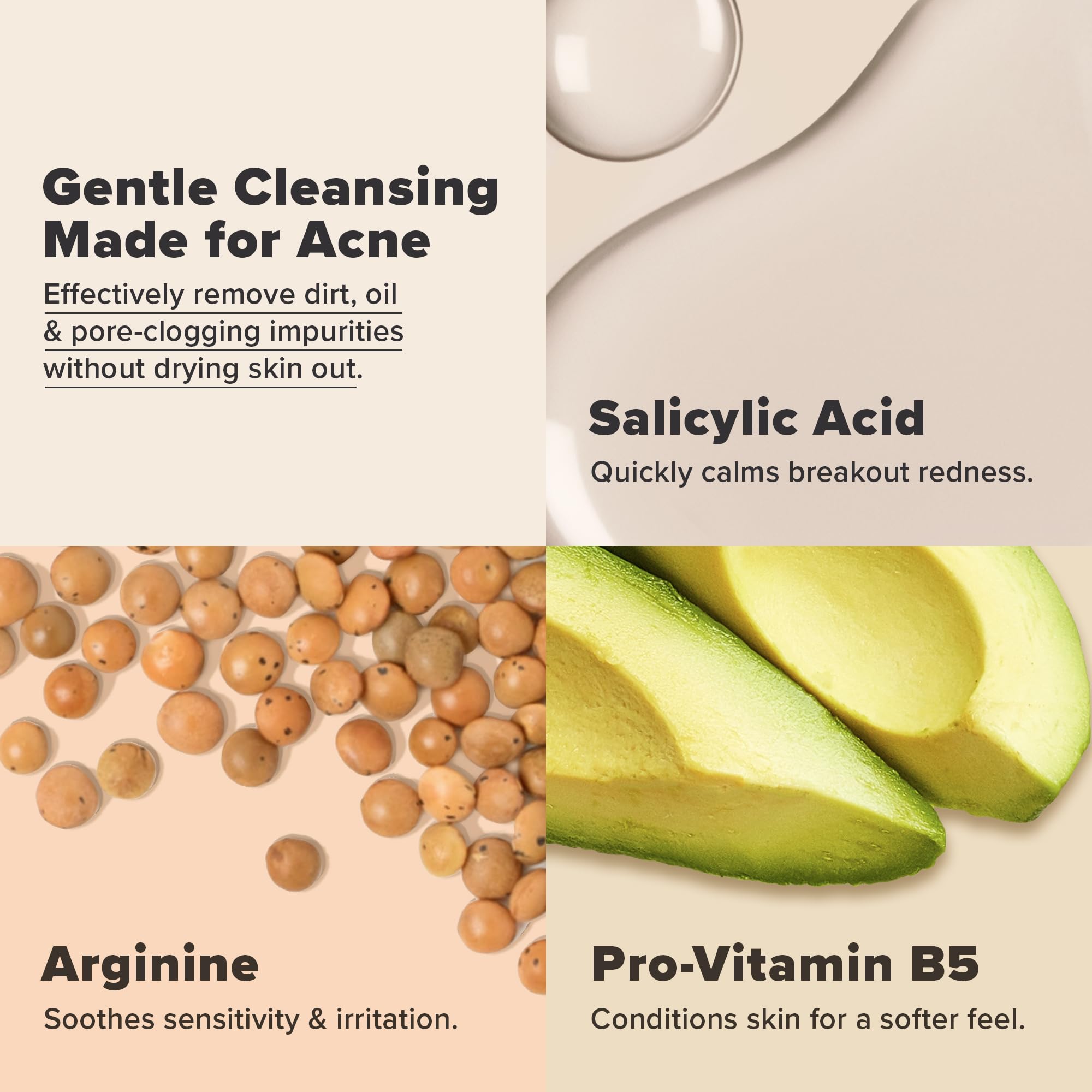 Paula's Choice CLEAR Pore Normalizing Cleanser Refill Pouch, Salicylic Acid Daily Face Wash for Acne, Blackheads, Large Pores & Redness, 12 Fl Oz